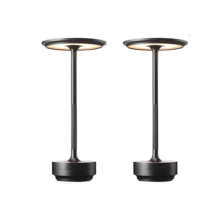 Variant image for Cordless Metallic Table Lamp with Touch Control, Adjustable Brightness – Battery Operated Bedside Lamp for Elegant Lighting-6