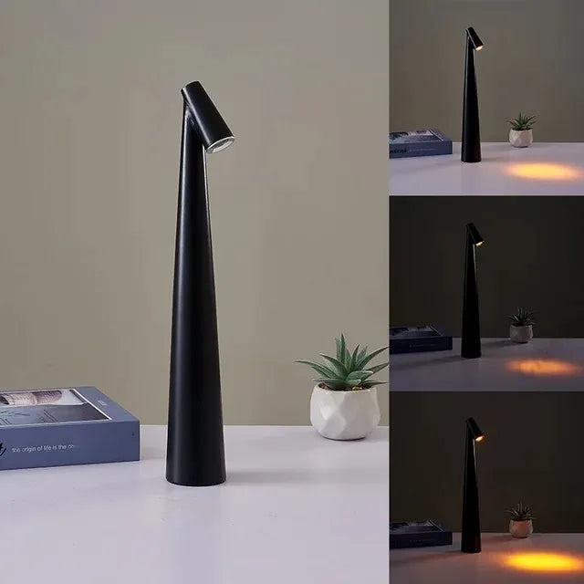 Variant image for Portable Touch LED Table Lamp – Adjustable Brightness Cordless Bedside Lamp for Elegant Home Lighting-3