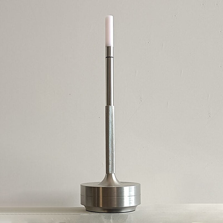 Variant image for Dimmable Candle Table Lamp with Flickering Flame Effect – Portable Cordless Battery Operated Touch Control Bedroom Lamp-4