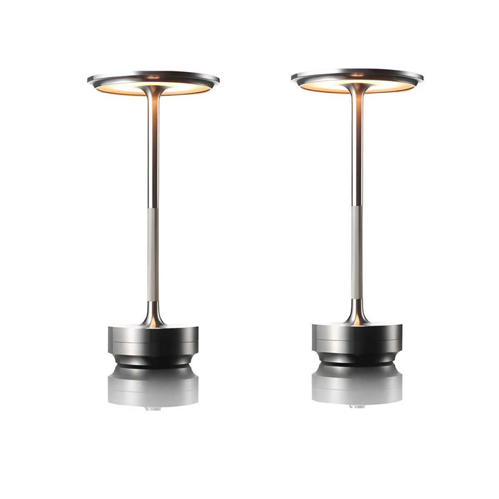 Variant image for Cordless Metallic Table Lamp with Touch Control, Adjustable Brightness – Battery Operated Bedside Lamp for Elegant Lighting-4