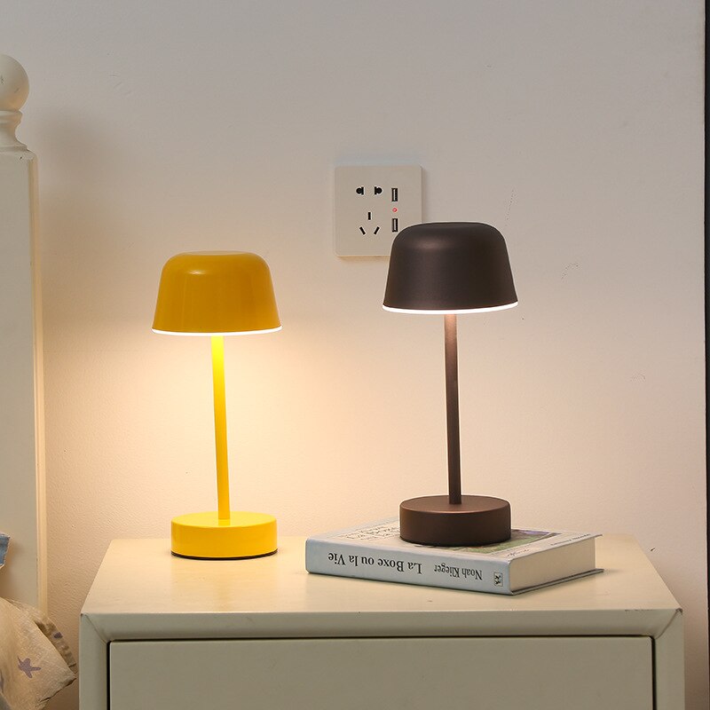 Nature-Inspired Touch Table Lamp with Dimming Feature – Whimsical Bedside Lamp for Bedroom and Nightstand-4