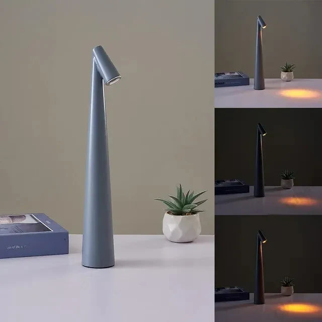 Variant image for Portable Touch LED Table Lamp – Adjustable Brightness Cordless Bedside Lamp for Elegant Home Lighting-7
